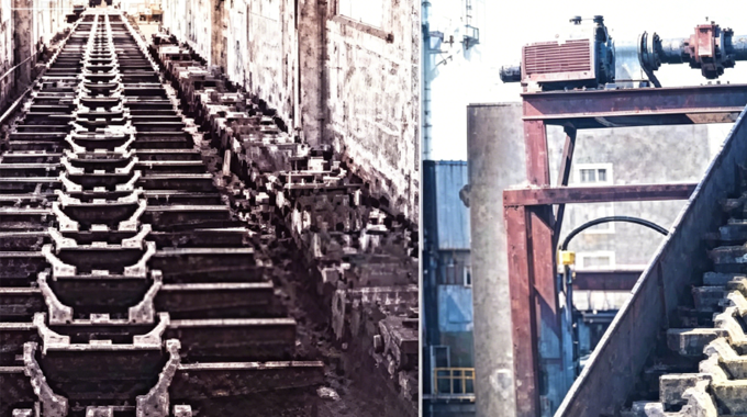     重型框链除渣机